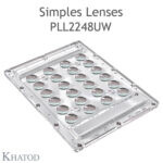 Khatod - PLL2248UW Khatod Blok Lens 24'lü UV için Modul 24, 300mm Dia, 85° Ultra Wide Beam