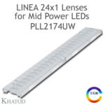 Khatod - PLL2174UW Khatod UV Blok lensModul 24, 90° FWHM Ultra Wide Beam