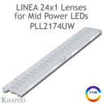 PLL2174UW Khatod UV Blok lensModul 24, 90° FWHM Ultra Wide Beam