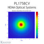 PL1758CV Khatod Blok Lens, Modul 36, 111° Beam, NEMA 7