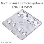 KNAC0405ASM Khatod 2x2 Led lens Khatod (KNAC405ASM)Modul 4, 150° x 110°, IESNA TYPE I - Thumbnail