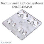 KNAC0405ASM Khatod 2x2 Led lens Khatod (KNAC405ASM)Modul 4, 150° x 110°, IESNA TYPE I