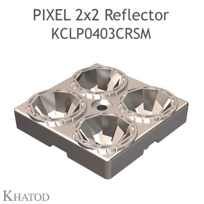 KCLP0403CRSM Khatod Reflektör Modul 4, ~ 40°, Wide Beam - NEMA 4