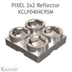 KCLP0404CRSM Khatod Reflektör 4'lü, Modul 4, ~ 48°, Wide Beam - NEMA 4