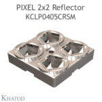 KCLP0405CRSM Khatod REflektör 4'lü Modul 4, ~ 71°, Ultra Wide Beam - NEMA 5