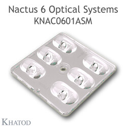 KNAC0601ASM Khatod Blok Lens 6'lı Modul 6, 148° x 104°, IESNA Type II Medium Cut Off - Thumbnail