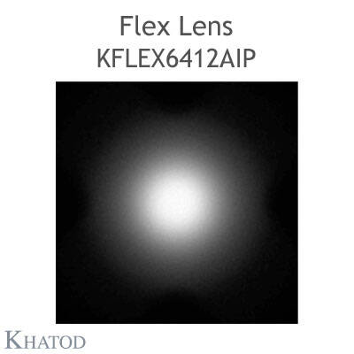 KFLEX6412AIPGASPMMA Khatod Blok Lens, 64'lü Khatod ( KFLEX6412)Modul 64 IP67 Rotosymmetrical 60° PMMA