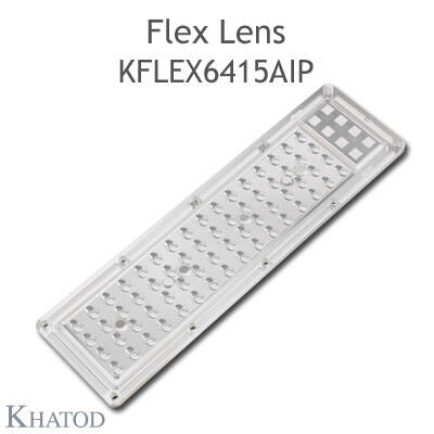 KFLEX6415AIPGAS Khatod Blok Lens, Modul 64 IP67 Type II Medium Cut Of