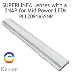 Khatod - PLL2091EWSNP Khatod Lineer Lens, Khatod ( PLL2091EWSNP) Modul Linear 284mm, 60° FWHM