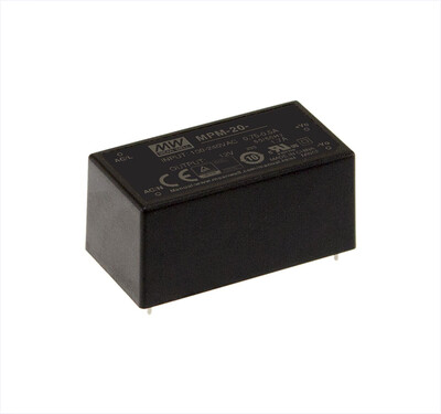 MPM-20-15 Meanwell 15Vdc 1.40Amp Medical