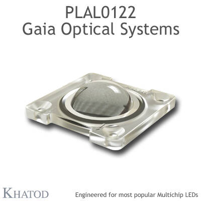 PLAL0122 Khatod Multichip led optik, 49,96mm side, 90° FWHM