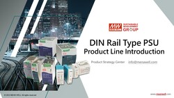 NDR-240-24, Meanwell, 24Vdc, 10.0A, Ray Montaj, Güç Kaynağı, DIN Rail, Power Supply, SMPS - Thumbnail
