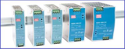 NDR-75-24, Power Supply, 24Vdc, 3.2A, DIN Rail