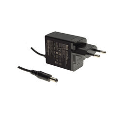 Meanwell - NGE12 - 12W AC-DC Reliable Wall-mounted Interchangeable Type Green Adaptor