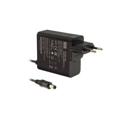 Meanwell - NGE65 - 65W AC-DC Reliable Wall-mounted Interchangeable Type Green Adaptor