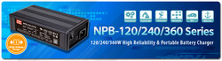 NPB-240-48-TB Meanwell 57.6Vdc 4.0Amp 15~50Ah VAdj(42~60.8) - Thumbnail