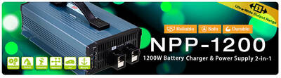 NPP-1200-24, Akü Şarj Cihazı, 24V, 36A, Battery Charger