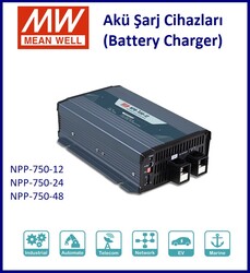 NPP-750-24, Battery Charger, 24V, Akü Şarj Cihazı, - Thumbnail