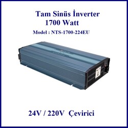 Meanwell - NTS-1700-224,...Inverter..., 1700W, 24-220V, DC-AC, Çevirici