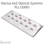 PLL120001, Khatod, Blok Lens, 12li, 6*2, Modul 12, 60 derece, ekstra geniş açı, FWHM, Extra Wide Beam - Thumbnail