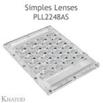 PLL2248AS, Khatod, Blok Lens, 24'lü, Asimetrik, Modul 24,90 derece açı, 90° x 145°, Assimetric Beam, - Thumbnail