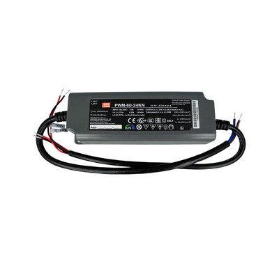 PWM-60-24KN Meanwell 24Vdc 2.5Amp Dimming