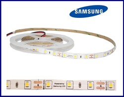 KL-FS60-10W-V0-12V, Samsung şerit led, 3000K, Gün Işığı, Sıcak Beyaz, 12V, 60led/mt, 10W/mt, LM281BA - Thumbnail