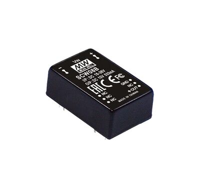 SCW08B-05 Meanwell 18~36Vdc>5Vdc 1600mA