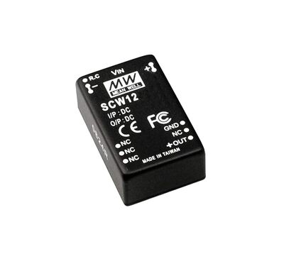 SCW12B-05 Meanwell 18~36Vdc>5Vdc 2400mA