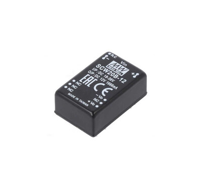 SCW20B-12 Meanwell 18~36Vdc>12Vdc 1666mA
