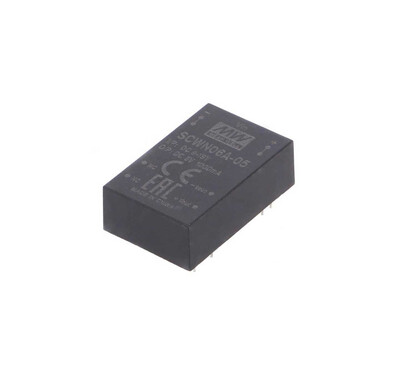 SCWN06A-05 Meanwell 9~18Vdc>+5Vdc 1000mA