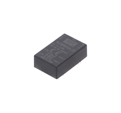 SCWN06A-12 Meanwell 9~18Vdc>12Vdc 470mA