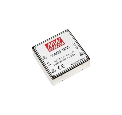 SDM30-12S5 Meanwell 9~18Vdc>+5Vdc 5.0Amp