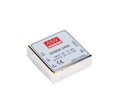 SDM30-24S5 Meanwell 18~36Vdc>+5Vdc 5.0Amp