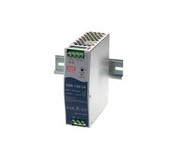Meanwell - SDR-120-24 Meanwell 24Vdc 5.0Amp DIN Rail