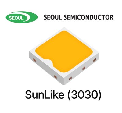 Seoul Led chip, 3030, Yüksek verim, led chip, 3000K, Sıcak beyaz, 4000K, Naturel white, 6500K, Yüksek tavan armatürleri, 24V DALI led uygulamaları