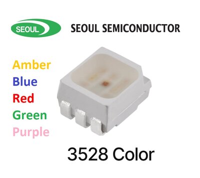 STF0A36C, Seoul Renkli Led, 2835, RGB, Mavi, Kırmızı, Yeşil, Şerit led, Led çubuk, walwasher, ambiyans aydınlatma, Mimari ve Dış cephe renkli aydınlatma
