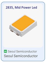 Seoul - STW8A12D-S1, Seoul semi Seoul Led chip, 2835, yüksek kalite, led chip, 3000K, Sıcak beyaz, 4000K, Naturel white, 6500K, serit led, çubuk led, üretimleri için kaliteli çözüm STOKTAN Teslim