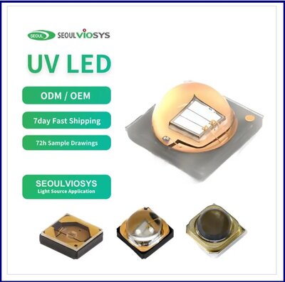 CUD7QF1B, UVC Led, Seoul Viosys, Klima hava Temizleme, Sterilizasyon, 275nm UV, Havuz Dezenfeksiyon, Yüzey temizleme (Covid-19 vb.) virüslere karşı 