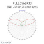 PLL2056SR11 Khatod Silicone for COB, IESNA Type I, 110° x 160° - Thumbnail