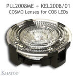 PLL2008ME Khatod Khatod COSMO lens , 90mm Dia, 33° FWHM - Thumbnail