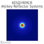 KESQ1909CR Khatod Tekli Reflektör, Single Reflector Self-Adhesive 24° FWHM Medium Bea - Thumbnail
