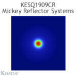 KESQ1909CR Khatod Tekli Reflektör, Single Reflector Self-Adhesive 24° FWHM Medium Bea