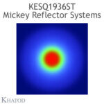 KESQ1936ST Khatod Tekli Reflektör, Single Reflector Self-Adhesive 30° FWHM Medium Bea - Thumbnail