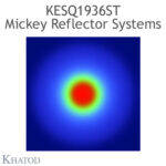 KESQ1936ST Khatod Tekli Reflektör, Single Reflector Self-Adhesive 30° FWHM Medium Bea