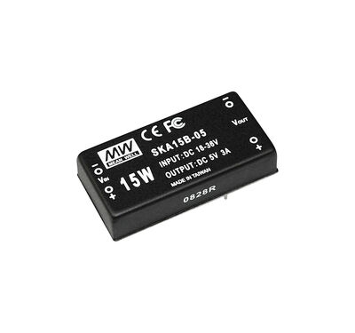 SKA15B-05 Meanwell 18~36Vdc>+5Vdc 3.0Amp
