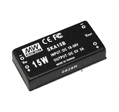 SKA15B-12 Meanwell 18~36Vdc>+12Vdc 1250mA
