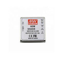 Meanwell - SKA60B-05 Meanwell 18~36Vdc>+5Vdc 12.0Amp