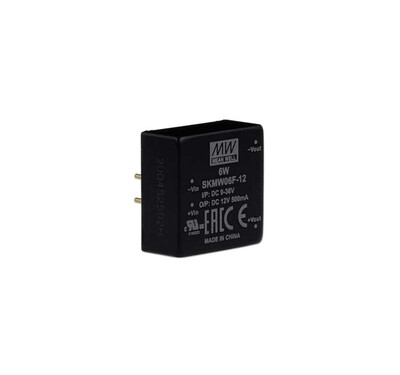 SKMW06F-12 Meanwell 9~36Vdc>+12Vdc 500mA