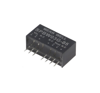 SPBW03G-05 Meanwell 18~75Vdc>5Vdc 600mA